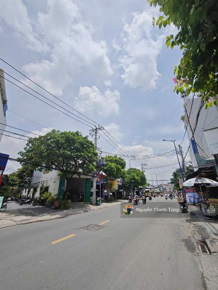 Lô đất hơn 170m2 mặt tiền đường trương thị hoa, quận 12, ngang gần 5m ngay siêu thị mega hiệp phú.
