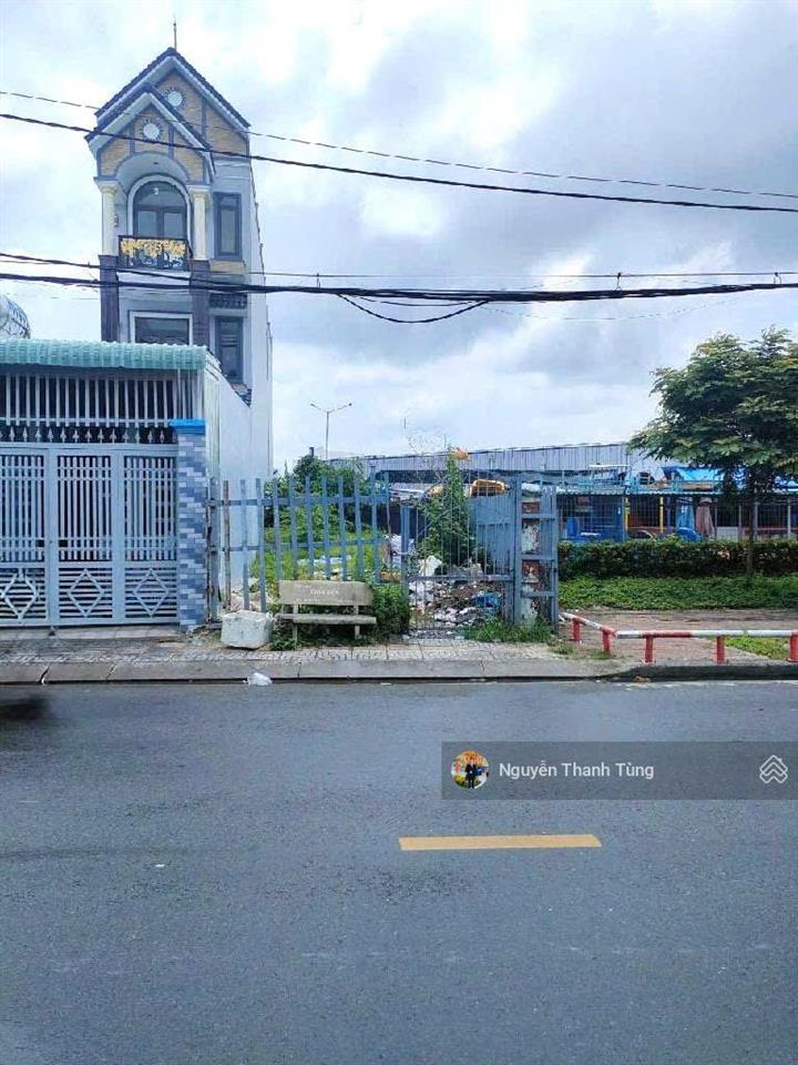 Lô đất hơn 170m2 mặt tiền đường trương thị hoa, quận 12, ngang gần 5m ngay siêu thị mega hiệp phú.