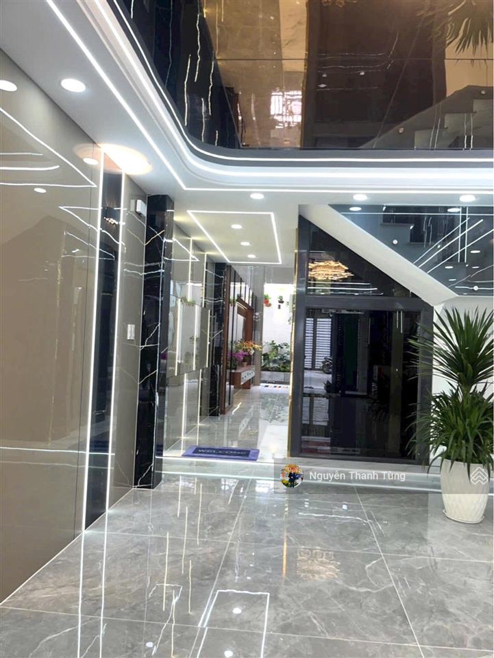 Nhà 5 tầng có thang máy, khu vip gần mặt tiền lê văn khương, full nội thất cao cấp, 85m², hẻm 8m