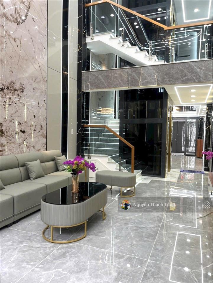 Nhà 5 tầng có thang máy, khu vip gần mặt tiền lê văn khương, full nội thất cao cấp, 85m², hẻm 8m
