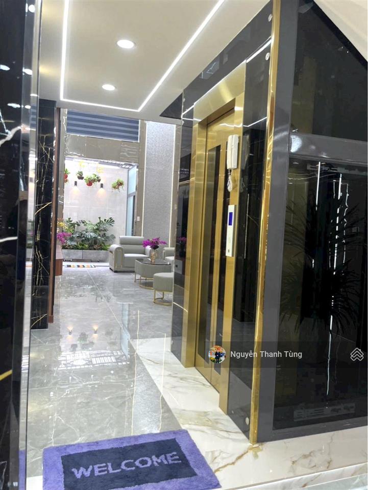 Nhà 5 tầng có thang máy, khu vip gần mặt tiền lê văn khương, full nội thất cao cấp, 85m², hẻm 8m