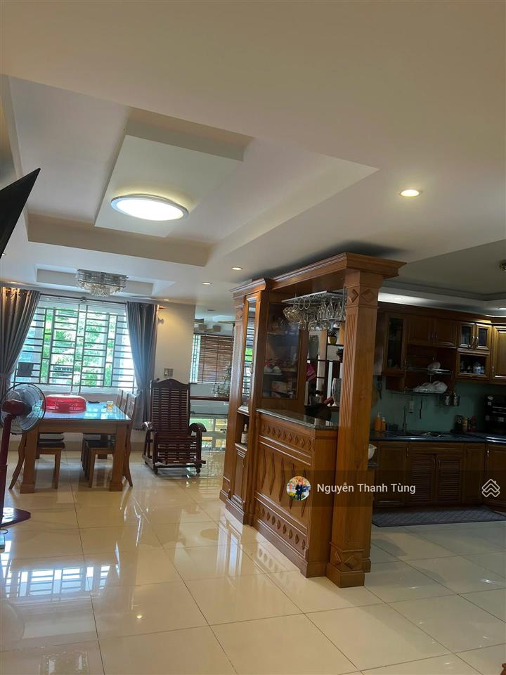 Biệt thự 4 tầng mặt tiền kdc đồng gia  đường lê thị riêng, quận 12, dt 160m2, ngang 7m, vào ở ngay