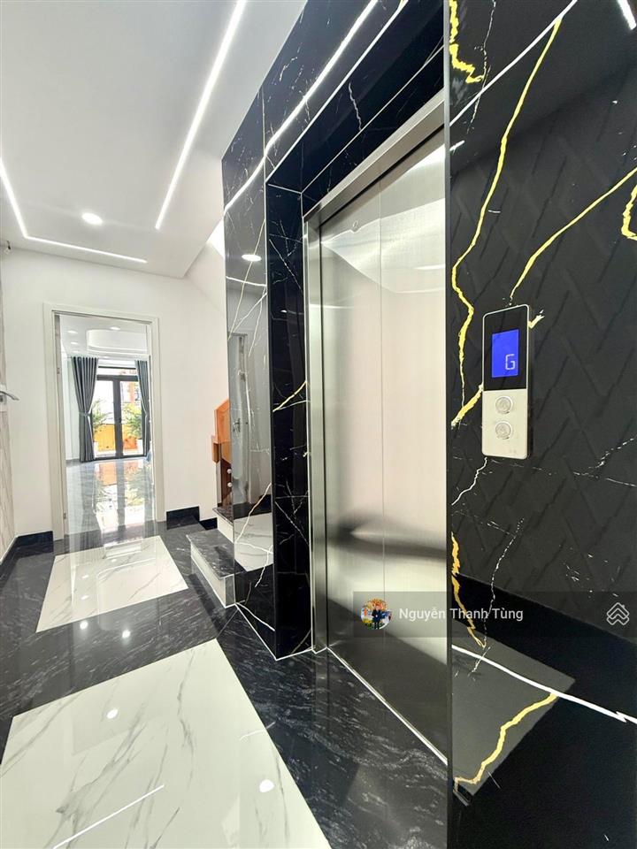 Siêu phẩm 5 tầng có thang máy tân chánh hiệp 13, quận 12, dt 100m2, ngang 5m hiếm, nội thất cao cấp