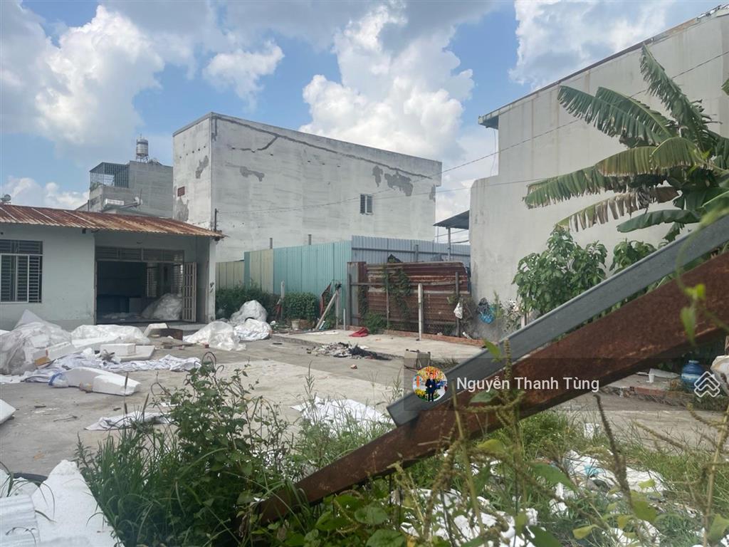 Lô đất thổ cư gần 400m2, ngang 10m hẻm xe tải gần mặt tiền nguyễn thị nhuần, an phú đông, đất trống