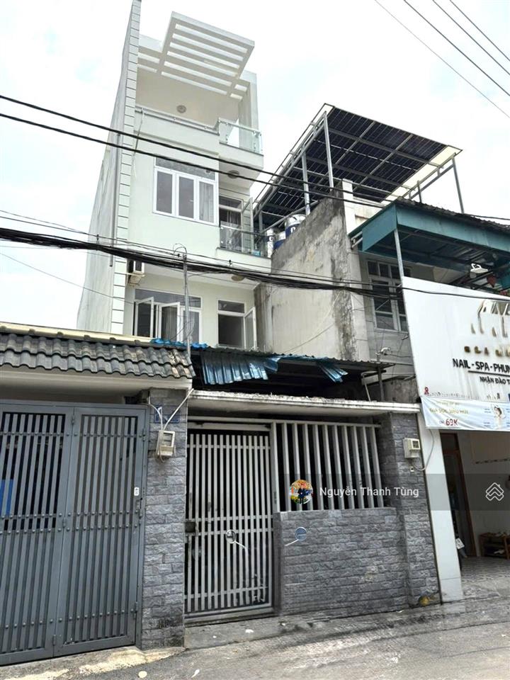 Mặt tiền kinh doanh 4 tầng nhánh đường trần thị cờ, quận 12, diện tích 95m2, sẵn đong tiền cho thuê