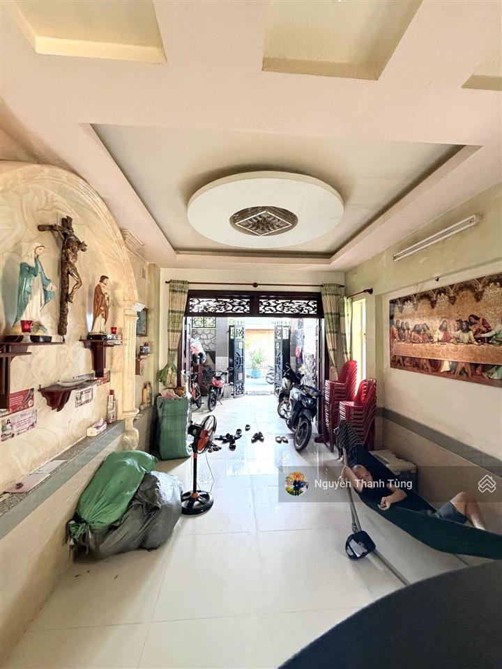 Nhà 4 tầng hẻm 1/ đường nguyễn văn quá, 12, diện tích 138m2, xe hơi ngủ nhà, gần giáo xứ chợ cầu.