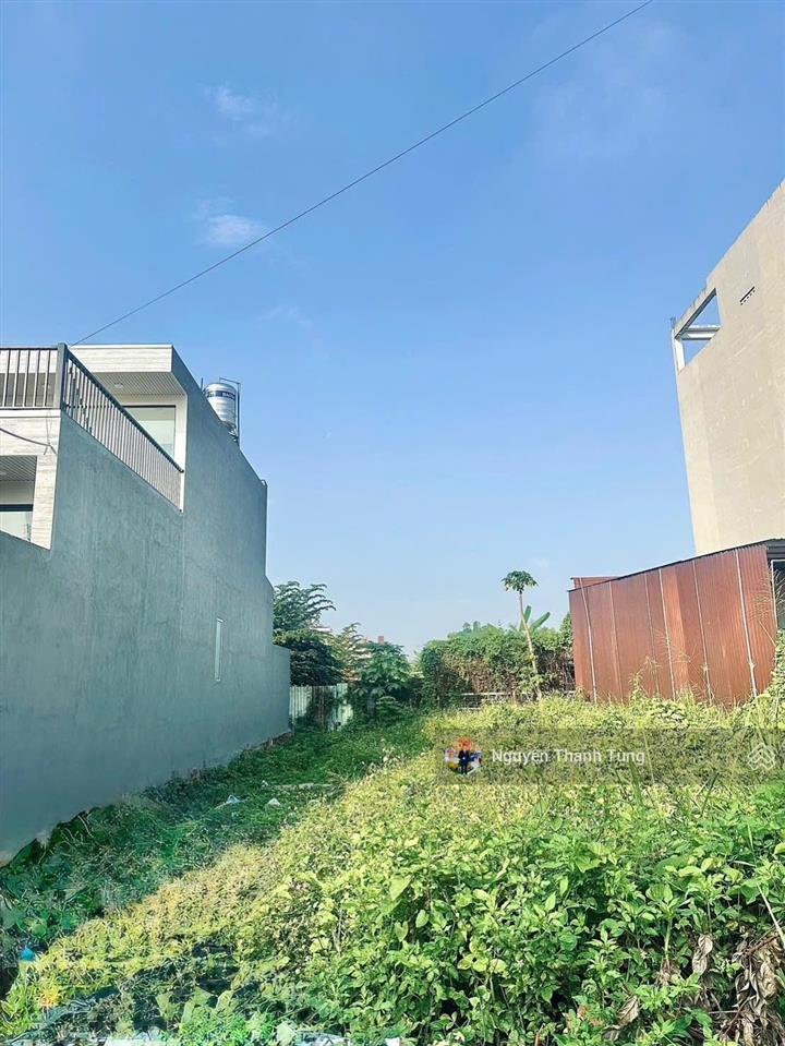 Lô đất 183m2, ngang gần 6m, nở hậu  mặt tiền đường thạnh lộc 43, quận 12  view sông sài gòn.