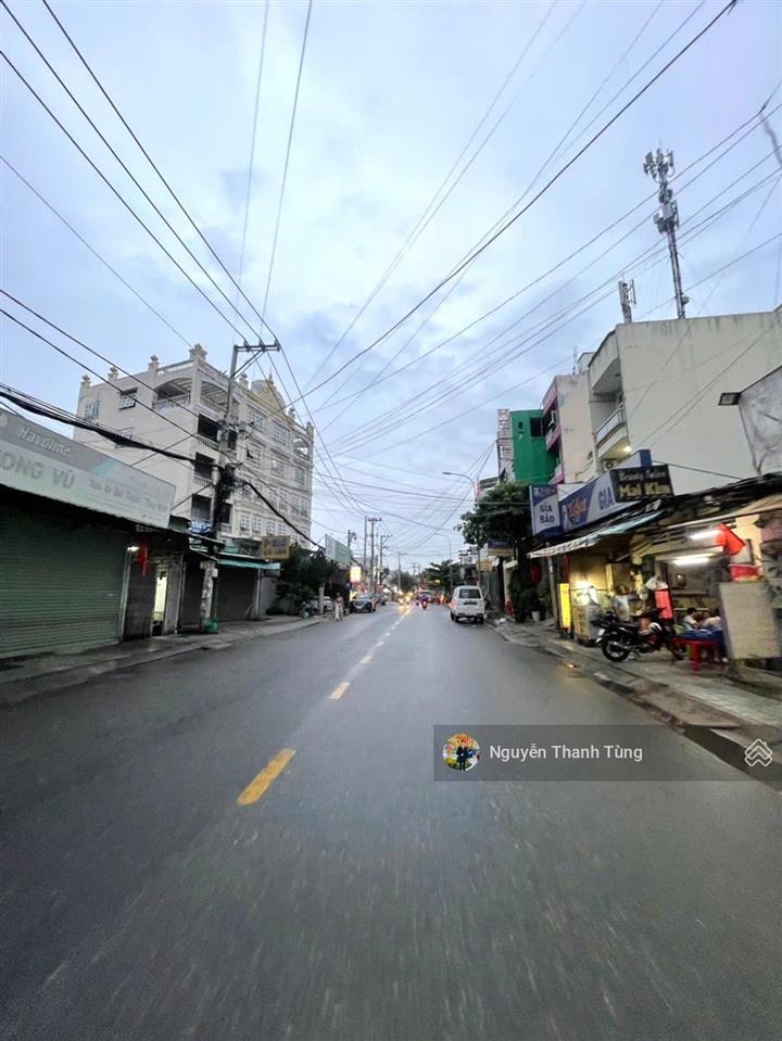 Mặt tiền đường nguyễn thị nhuần, quận 12  100m2, ngang 5m hiếm  kinh doanh đa ngành, giáp gò vấp.