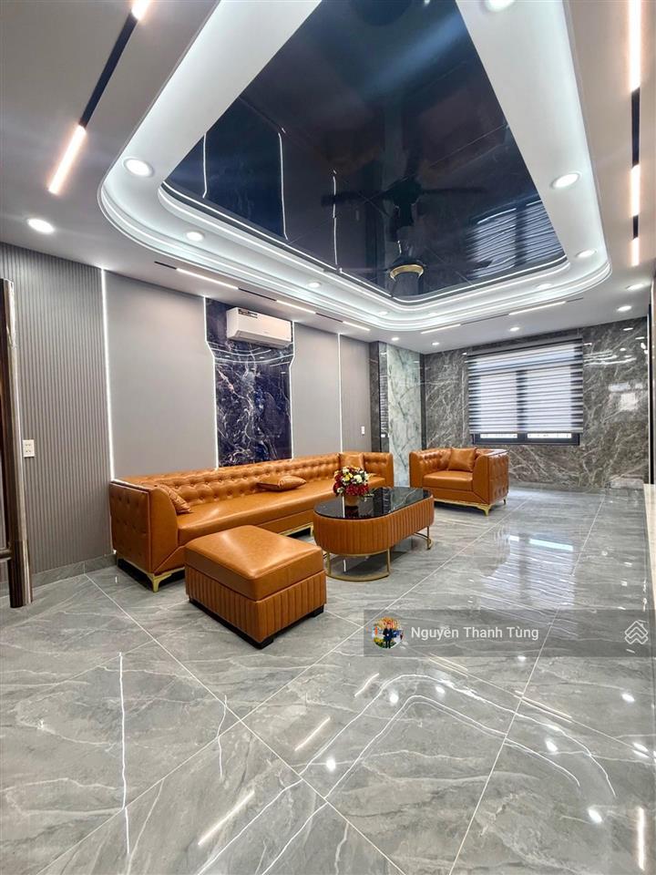 Siêu phẩm 5 tầng có thang máy đường tân chánh hiệp 13, q12, dt 100m2, ngang 5m, nội thất cao cấp