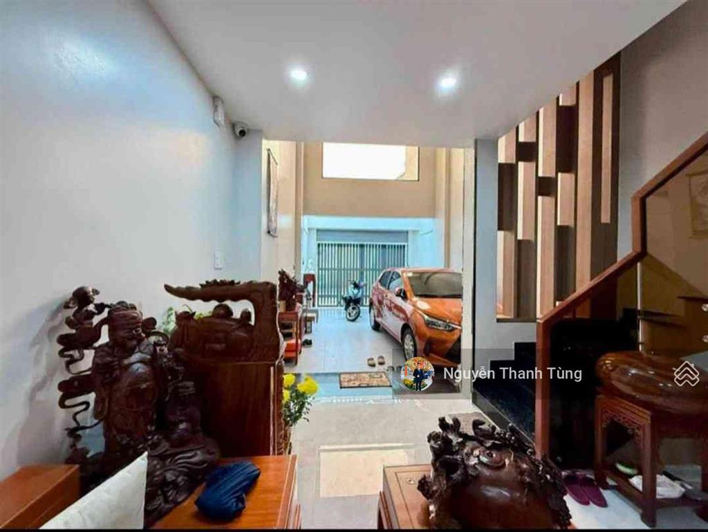 Siêu phẩm 4 tầng  mặt tiền hẻm thông kinh doanh đường 10m nguyễn thị trên quận 12  xe hơi ngủ nhà