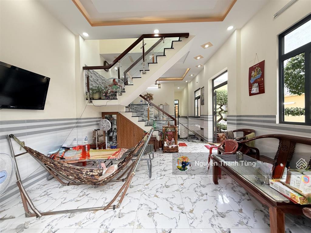 Biệt thự sân vườn 3 tầng  1/ huỳnh thị na, đông thạnh  144.7m2, ngang 9m  hẻm 6m thông ô tô