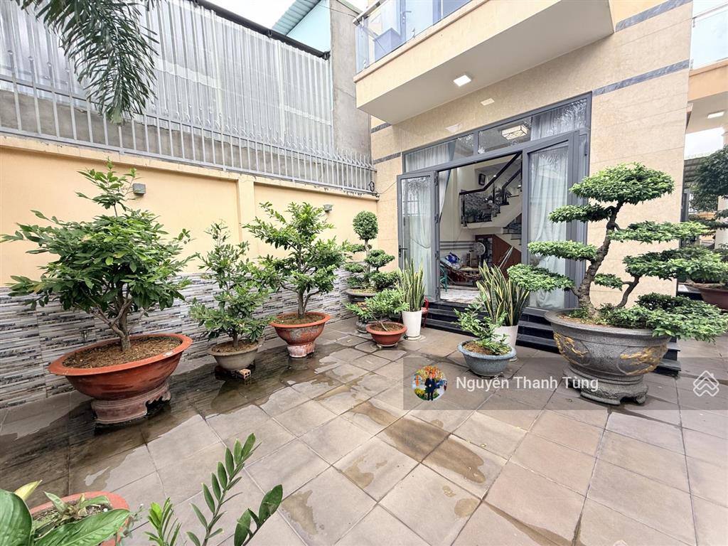Biệt thự sân vườn 3 tầng  1/ huỳnh thị na, đông thạnh  144.7m2, ngang 9m  hẻm 6m thông ô tô