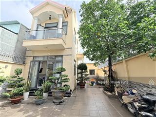 Biệt thự sân vườn 3 tầng  1/ huỳnh thị na, đông thạnh  144.7m2, ngang 9m  hẻm 6m thông ô tô