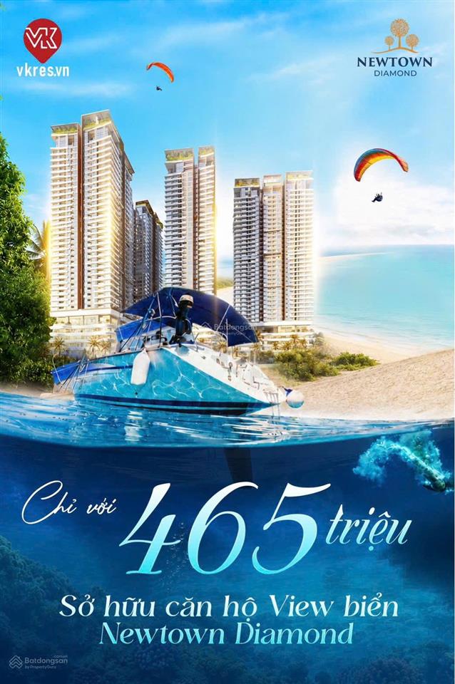 Giá phù hợp thị trường cho căn hộ view biển đà nẵng chưa tới 3 tỷ