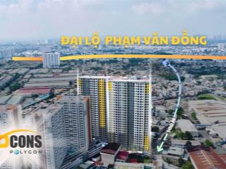 Cho thuê mặt bằng kinh doanh  chung cư bcons polygon  cư dân lấp đầy ở ổn định