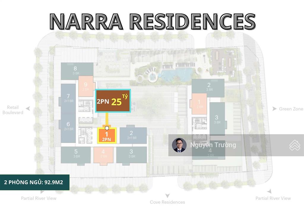Narra residences bán nhanh căn 2pn view tháp empire city 88 tầng giá tốt nhất thị trường