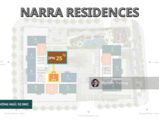 Narra residences bán nhanh căn 2pn view tháp empire city 88 tầng giá tốt nhất thị trường