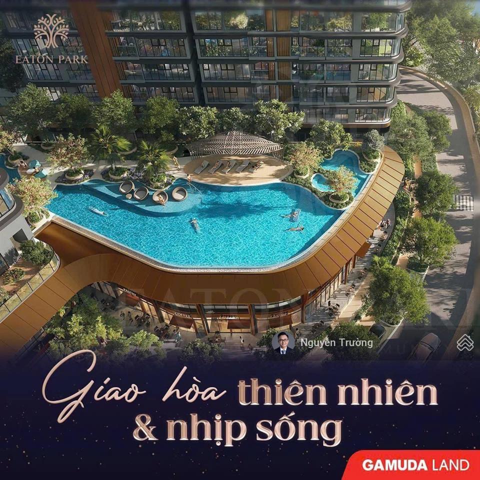 Căn hộ 2pn lầu thấp cực đẹp tại eaton park cùng tầm view rạch chiếc thoáng mát