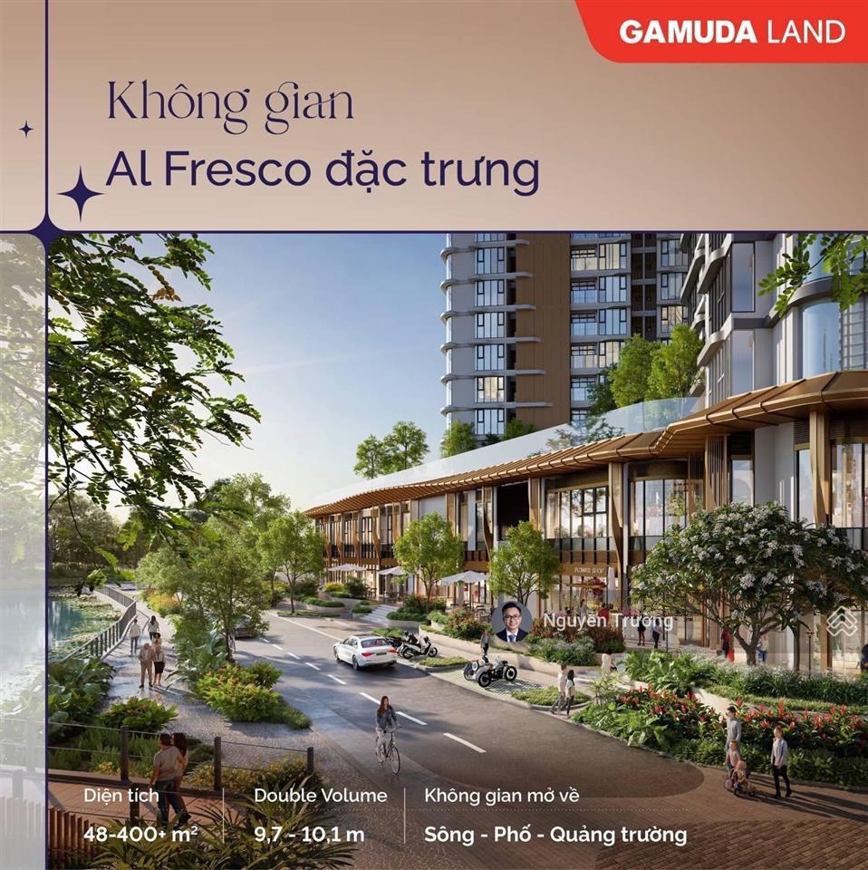 Căn hộ 2pn lầu thấp cực đẹp tại eaton park cùng tầm view rạch chiếc thoáng mát
