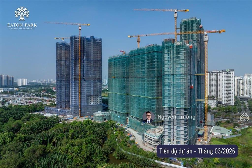 Bán căn hộ 2pn tầng trung eaton park, 75m2, view cbd pháo hoa siêu thoáng. giá 10,4 tỷ bao hết