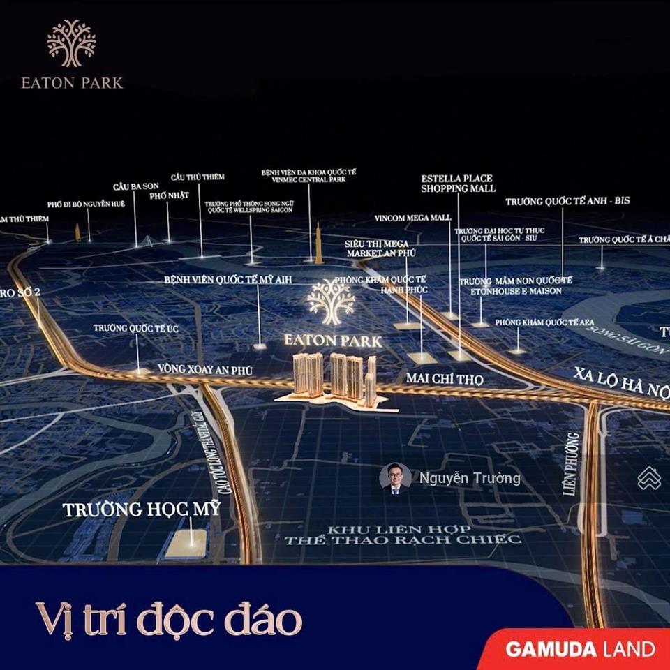 Bán căn hộ 2pn góc eaton park, 75m2, view cbd pháo hoa siêu thoáng. giá 10.9tỷ bao hết