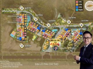 Trục hiếm. bán căn hộ 1pn eaton park tầng cao, 50m2, view rạch chiếc thoáng. giá 7.7tỷ bao hết