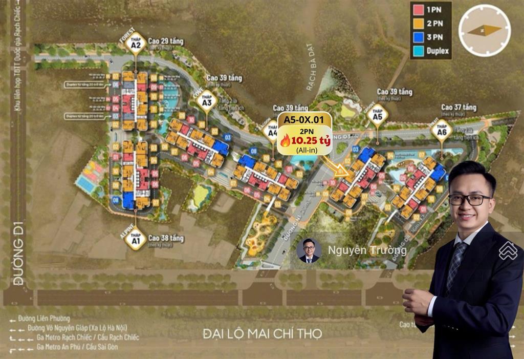 Bán căn hộ 2pn góc eaton park, 75m2, view hồ bơi, rạch chiếc. giá 10.25tỷ bao hết