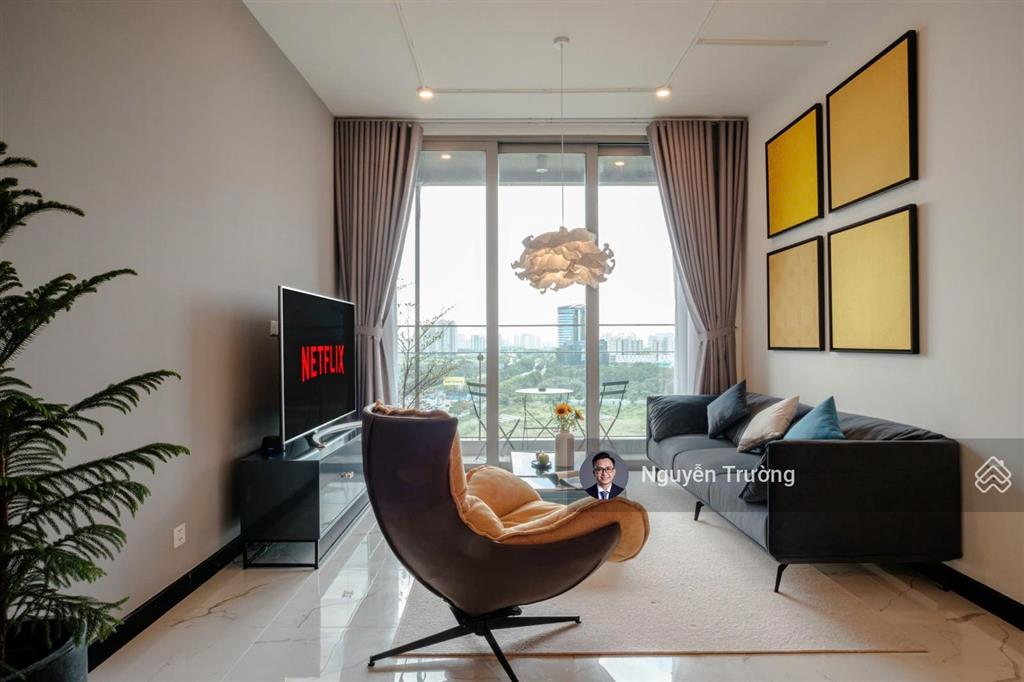Nhanh tay thuê ngay căn 2pn full nt decor siêu đẹp tại empire city giá chỉ 35 triệu