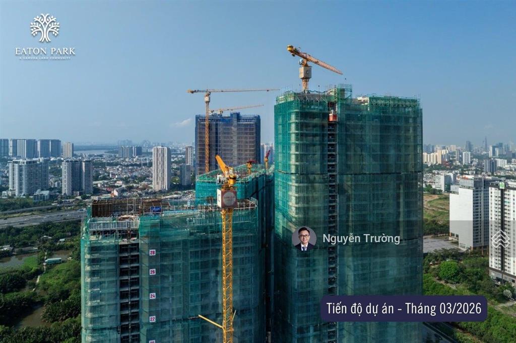 Bán nhanh căn hộ 2pn lầu thấp cực đẹp tại eaton park, cùng tầm view hồ bơi thoáng mát