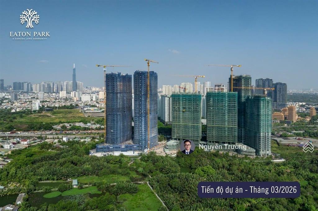 Bán nhanh căn hộ 2pn lầu thấp cực đẹp tại eaton park, cùng tầm view hồ bơi thoáng mát