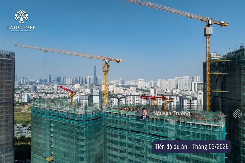 Bán nhanh căn hộ 3pn lầu cao cực đẹp tại eaton park cùng tầm view rạch chiếc siêu phẩm