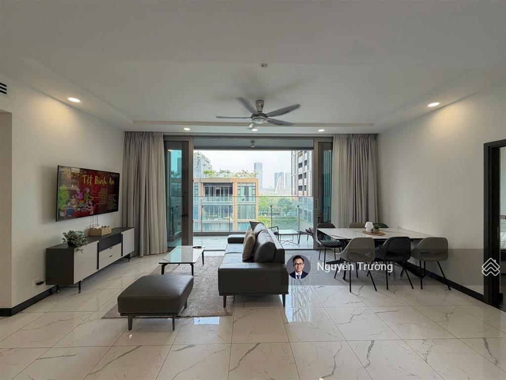 Giá tốt, chốt nhanh căn hộ 3pn view sông quận 1 ngắm pháo hoa tại nhà và ban công siêu lớn