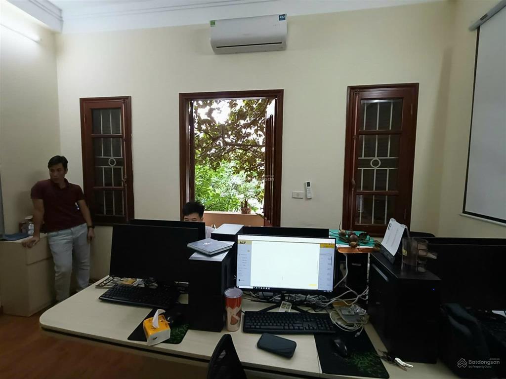 Cho thuê nhà ngõ 44 nguyễn cơ thạch 60m2 5 tầng chia 2 phòng ngủ, đầy đủ điều hòa giá 24tr