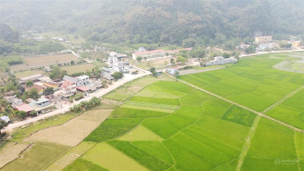 Bán đất kim bôi, view núi và cánh đồng, 950 triệu, 265.5m2 tại xã kim bôi, hòa bình