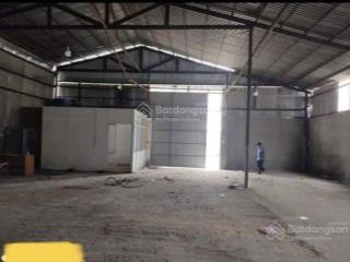 Cho thuê kho xưởng 400m2, mặt tiền đường, gần cầu vượt ngã tư ga quận 12