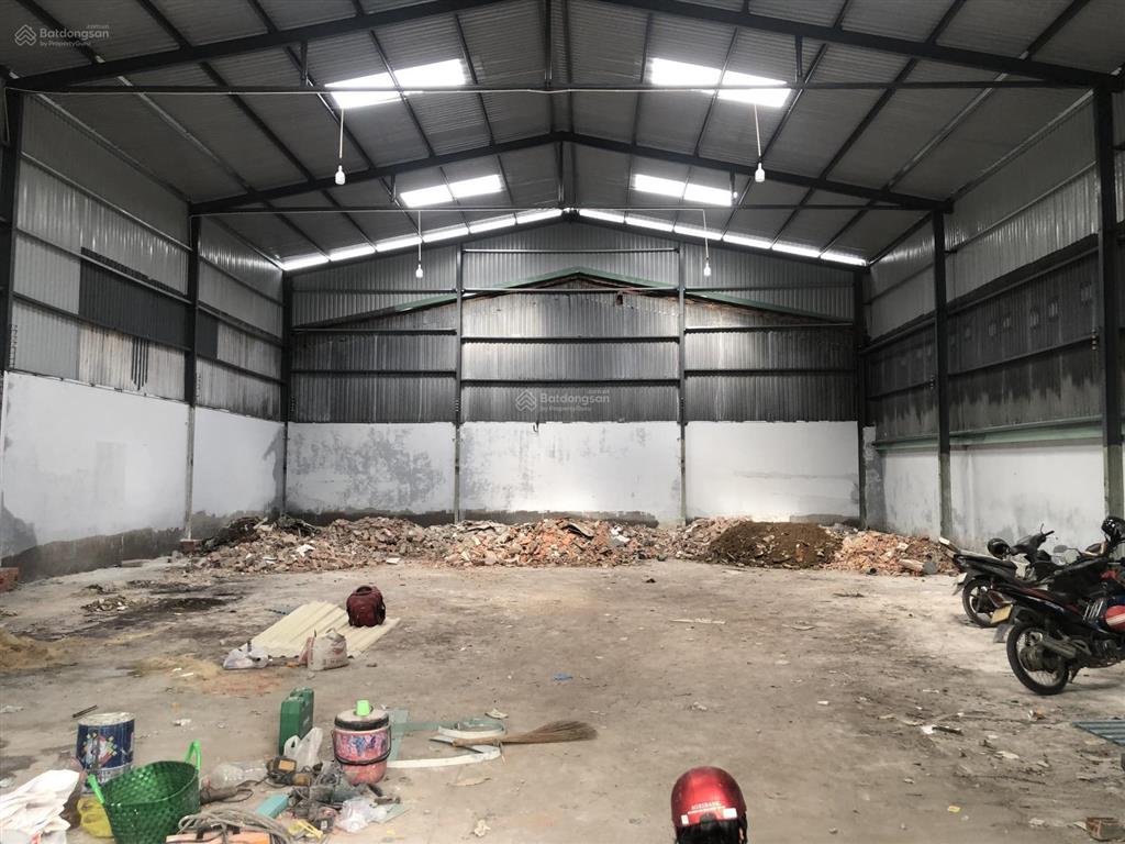 Cho thuê kho xưởng 400m2 chuẩn đẹp, đường container gần ql1a, quận 12
