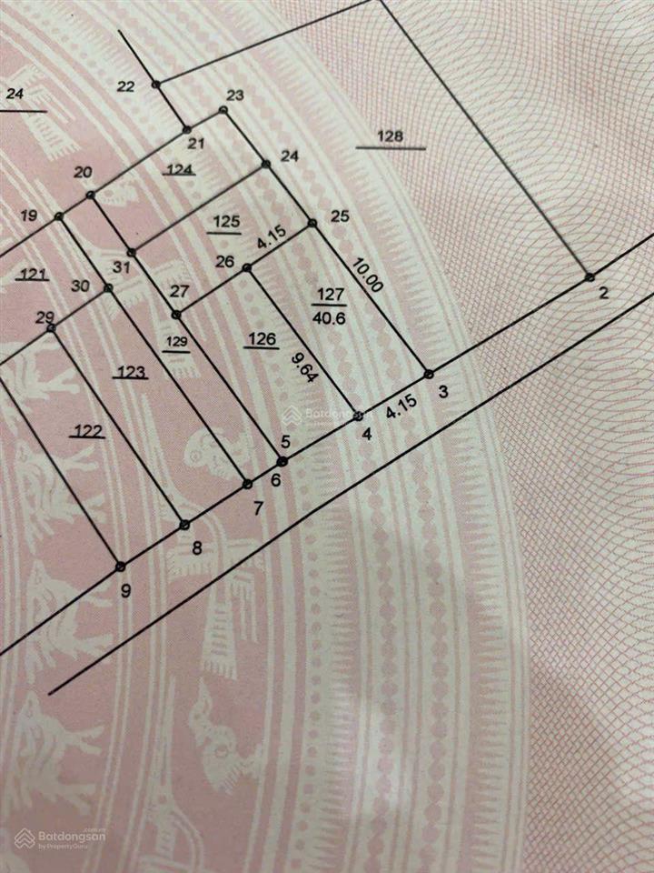 Hiếm, đất đẹp oto vào , giá nhỉnh 2 tỷ đầu tư lâu dài, dt 40m, mt 4.2m, kim bài, thanh oai, hà nội