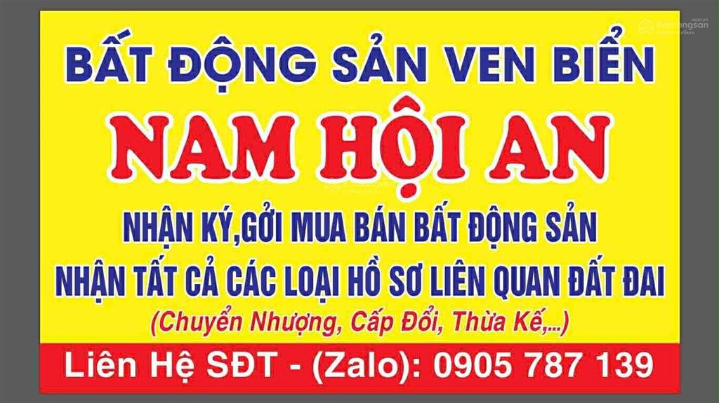 Bán đất sát biển tại tđc xã duy hải, duy xuyên, quảng nam giá siêu hời, 150m2 bao đẹp