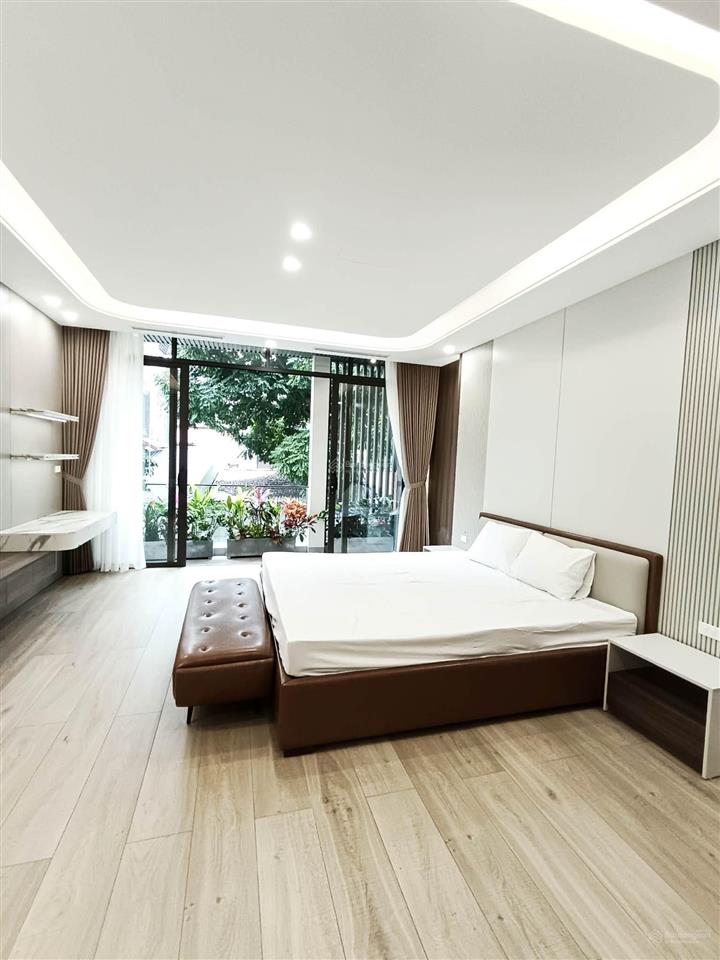 Liền kề thượng thanh 75m2, 6 tầng thang máy, gara 4 ô tô, khu đồng bộ