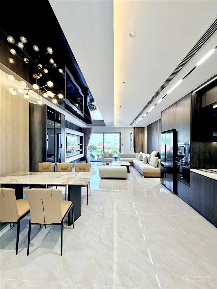 Liền kề thượng thanh 75m2, 6 tầng thang máy, gara 4 ô tô, khu đồng bộ