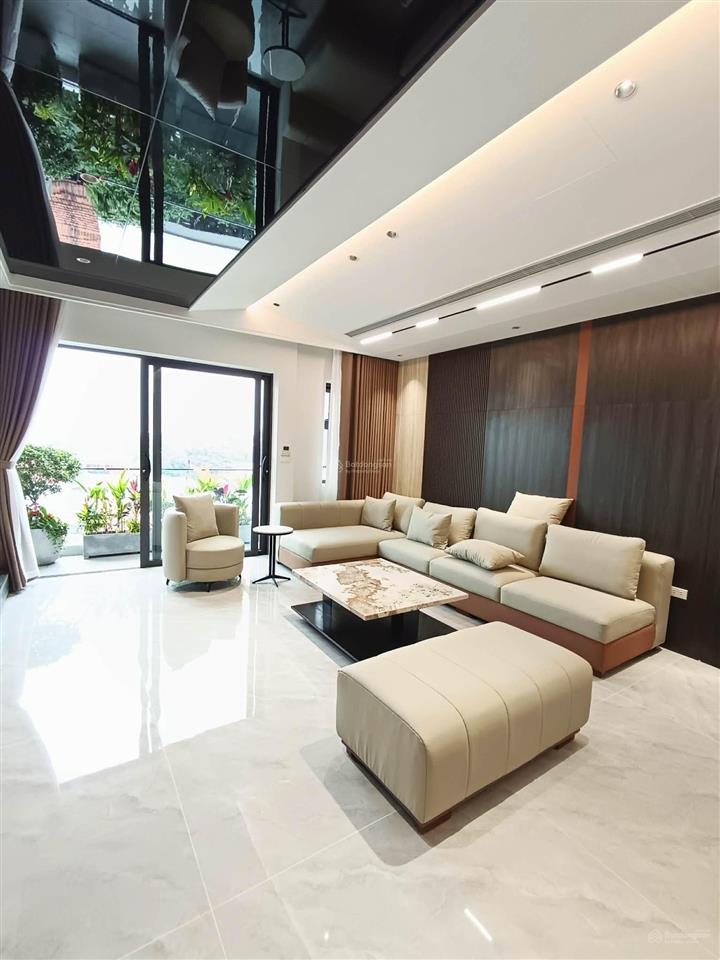 Liền kề thượng thanh 75m2, 6 tầng thang máy, gara 4 ô tô, khu đồng bộ