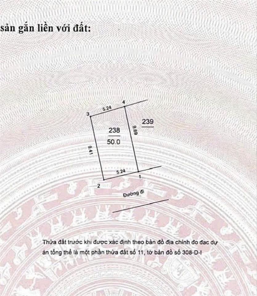 Giảm cực sâu  bán đất tđc cự khối 50m2 mt 5.2m, vỉa hè, ô tô tránh, kinh doanh, nhỉnh 9 tỷ