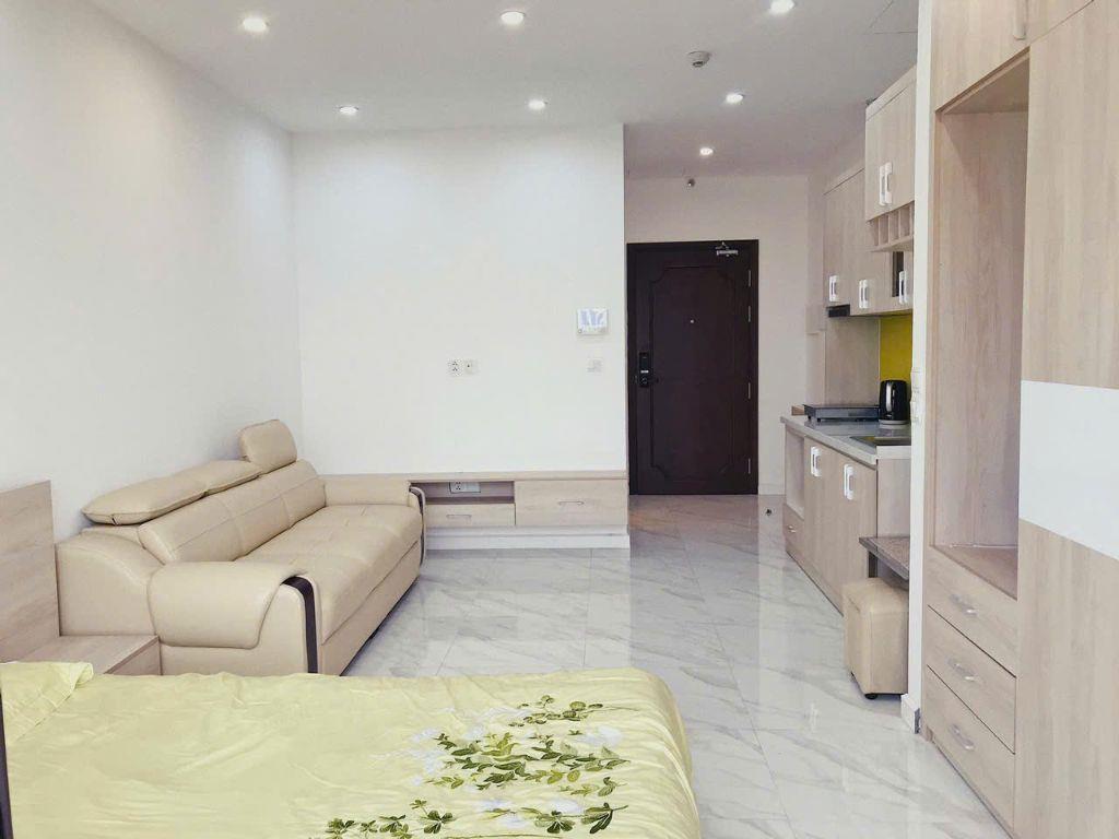 Chính chủ cho thuê căn hộ 1PN tầng 8 view hồ tây Full Nội thất chung cư Edorado Tây hồ giá 11tr