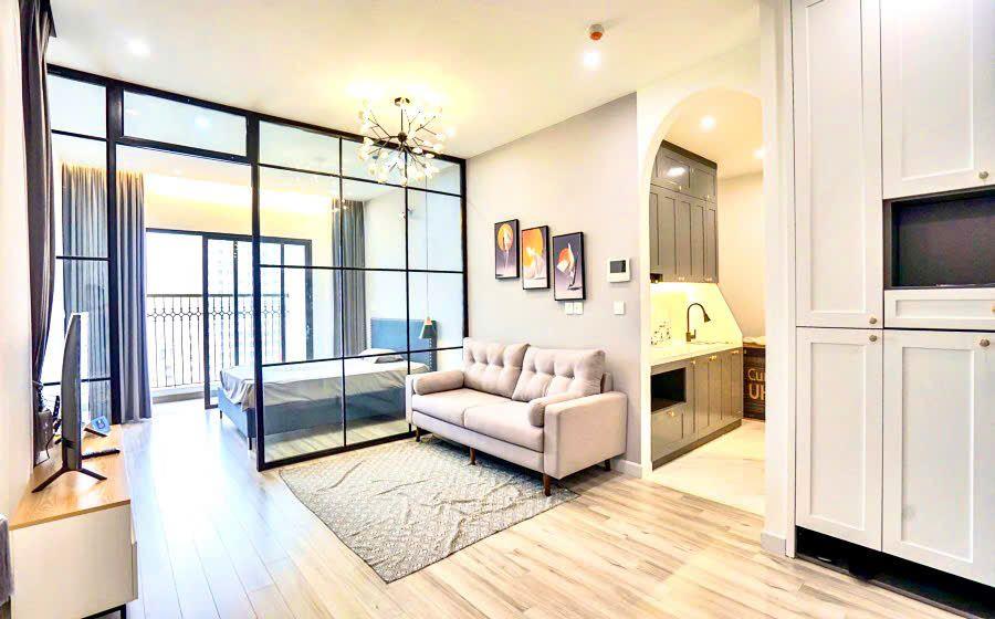 Chỉ 3,8 tỷ thôi ạ! sở hữu ngay căn hộ 1pn tầng 12 tòa E1 chung cư cao cấp edorado tây hồ full nội thất