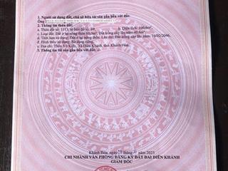 Bán lô đất diên an thôn võ kiện giá tốt. vị trí lô đất cách đường võ nguyên giáp chỉ 300m