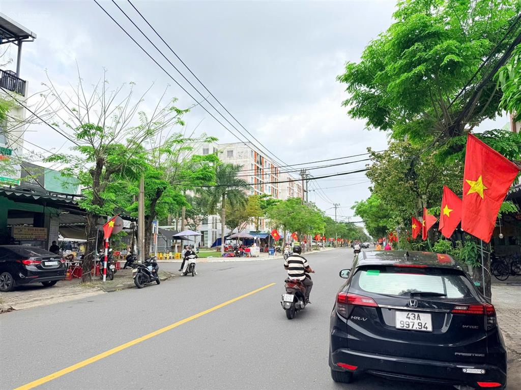 Chủ gởi bán đất đường 10,5m văn tiến dũng  hòa xuân hướng tây, diện tích lớn 122,5m2 kinh doanh