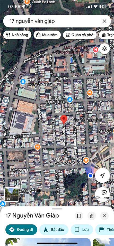 Chính chủ bán đất đường 5,5m nguyễn văn giáp  hòa xuân  hướng tây , vị trí đẹp, giá tốt nhất.