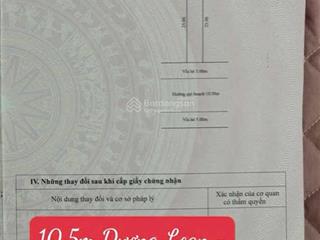 Bán đất đường 10,5m dương loan  view công viên  hòa xuân  125m2  hướng nam  sạch đẹp