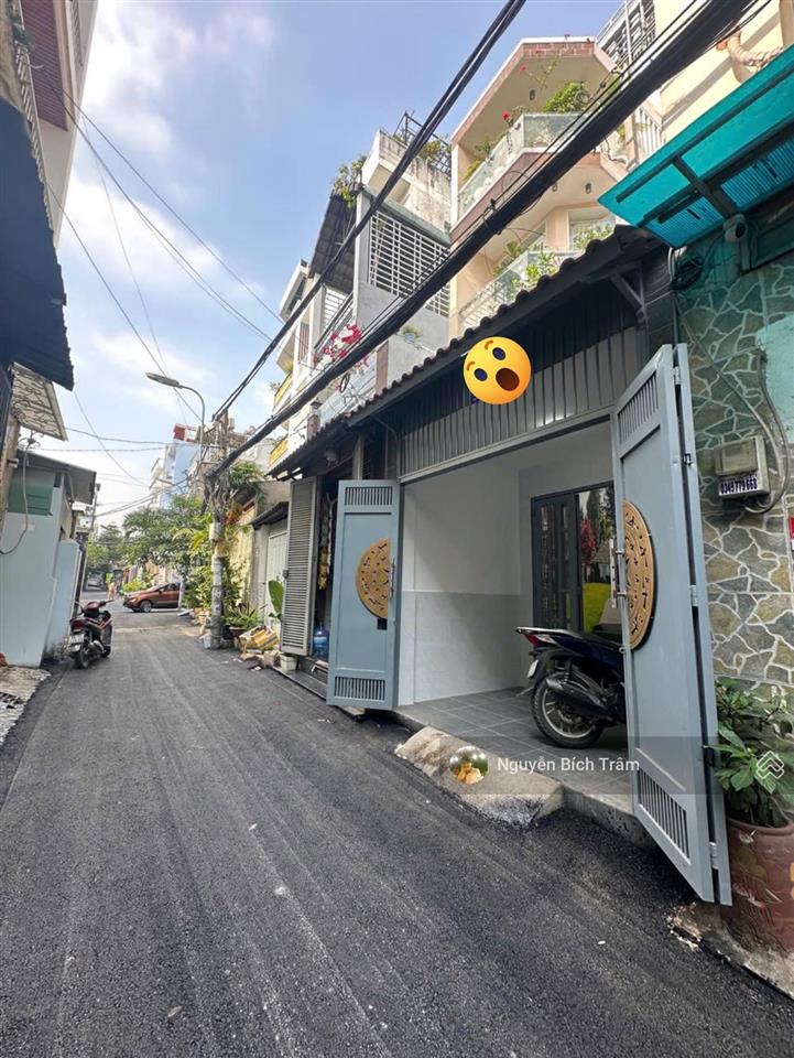 Nhà đẹp gần mt lê đức thọ cn đủ 80m² nở hậu  hẻm thông không lộ giới  nhỉnh 6 tỷ tl