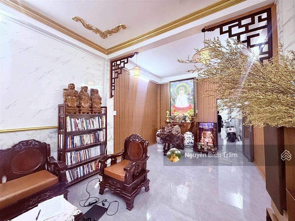 Nhà đẹp gần mt lê đức thọ cn đủ 80m² nở hậu  hẻm thông không lộ giới  nhỉnh 6 tỷ tl